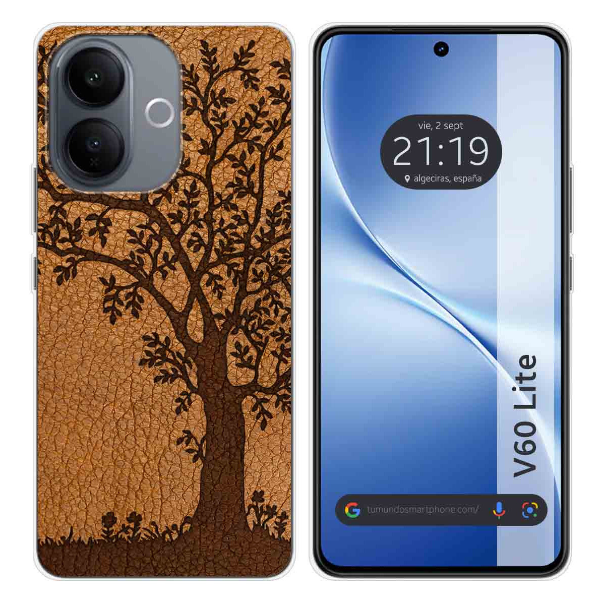 Funda Silicona para Vivo V60 Lite 5G diseño...