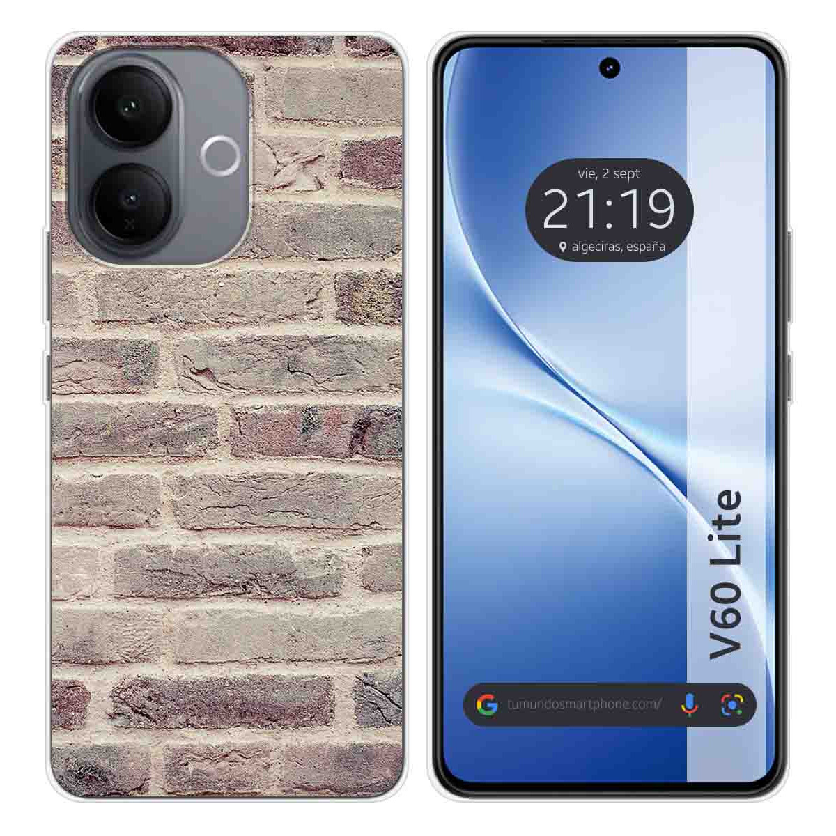 Funda Silicona para Vivo V60 Lite 5G diseño...