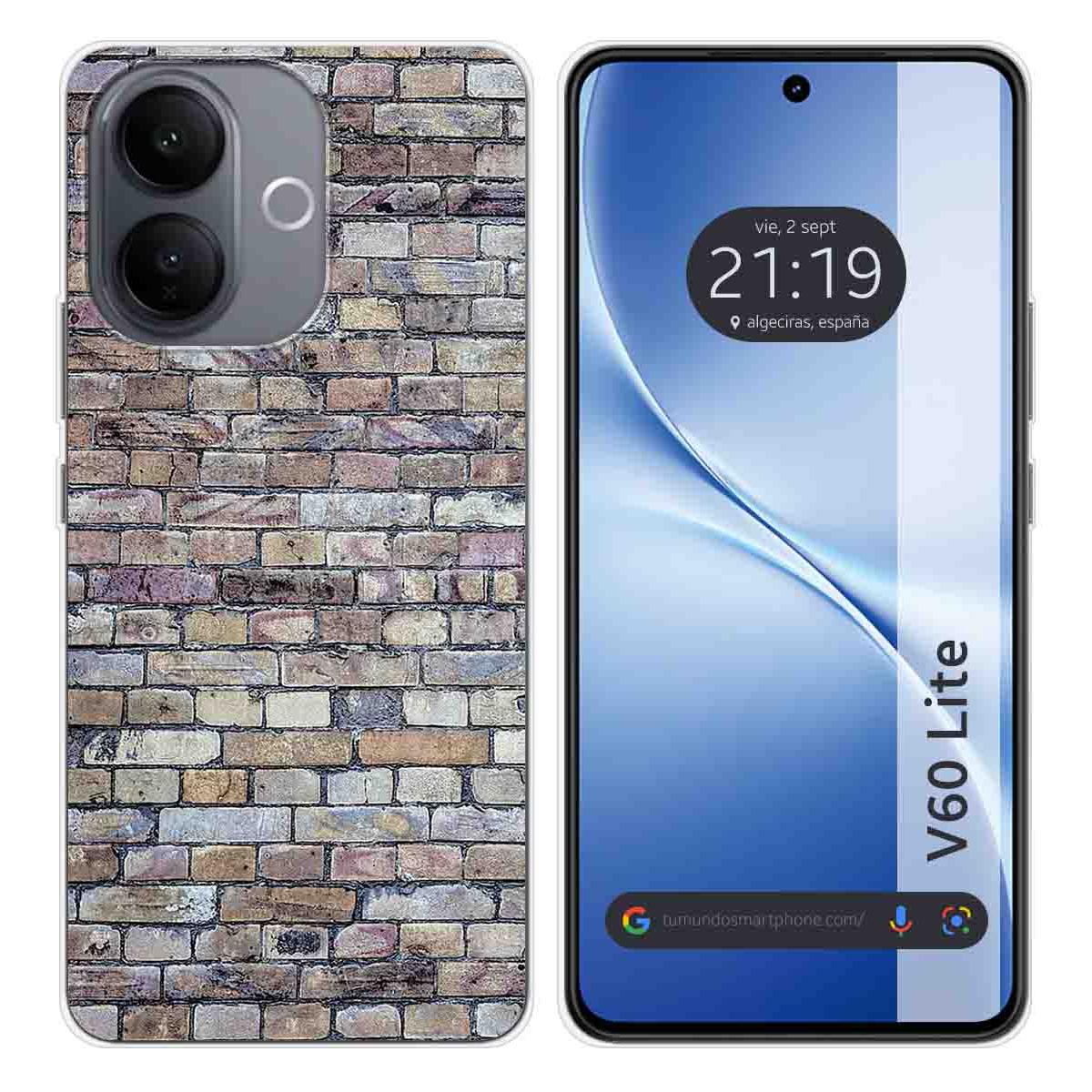 Funda Silicona para Vivo V60 Lite 5G diseño...