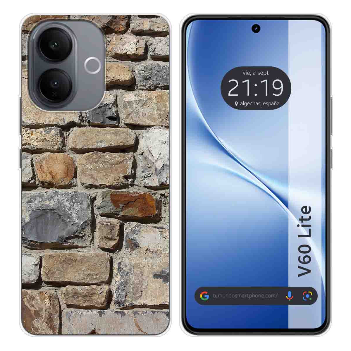 Funda Silicona para Vivo V60 Lite 5G diseño...