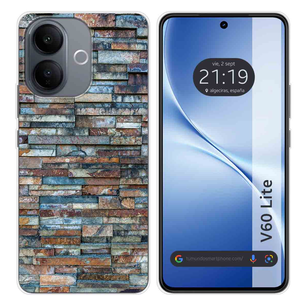 Funda Silicona para Vivo V60 Lite 5G diseño...