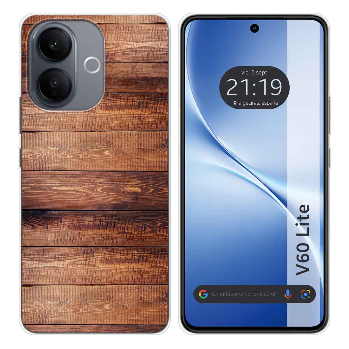 Funda Silicona para Vivo V60 Lite 5G diseño...