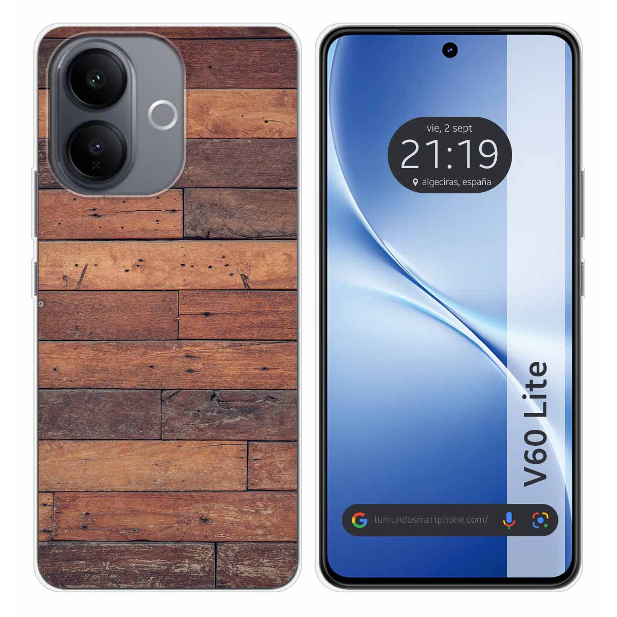 Funda Silicona para Vivo V60 Lite 5G diseño...