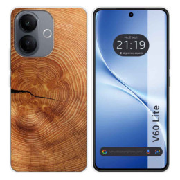 Funda Silicona para Vivo V60 Lite 5G diseño Madera 04...
