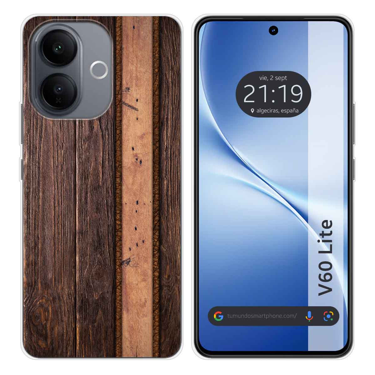 Funda Silicona para Vivo V60 Lite 5G diseño...