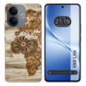 Funda Silicona para Vivo V60 Lite 5G diseño Madera 07 Dibujos