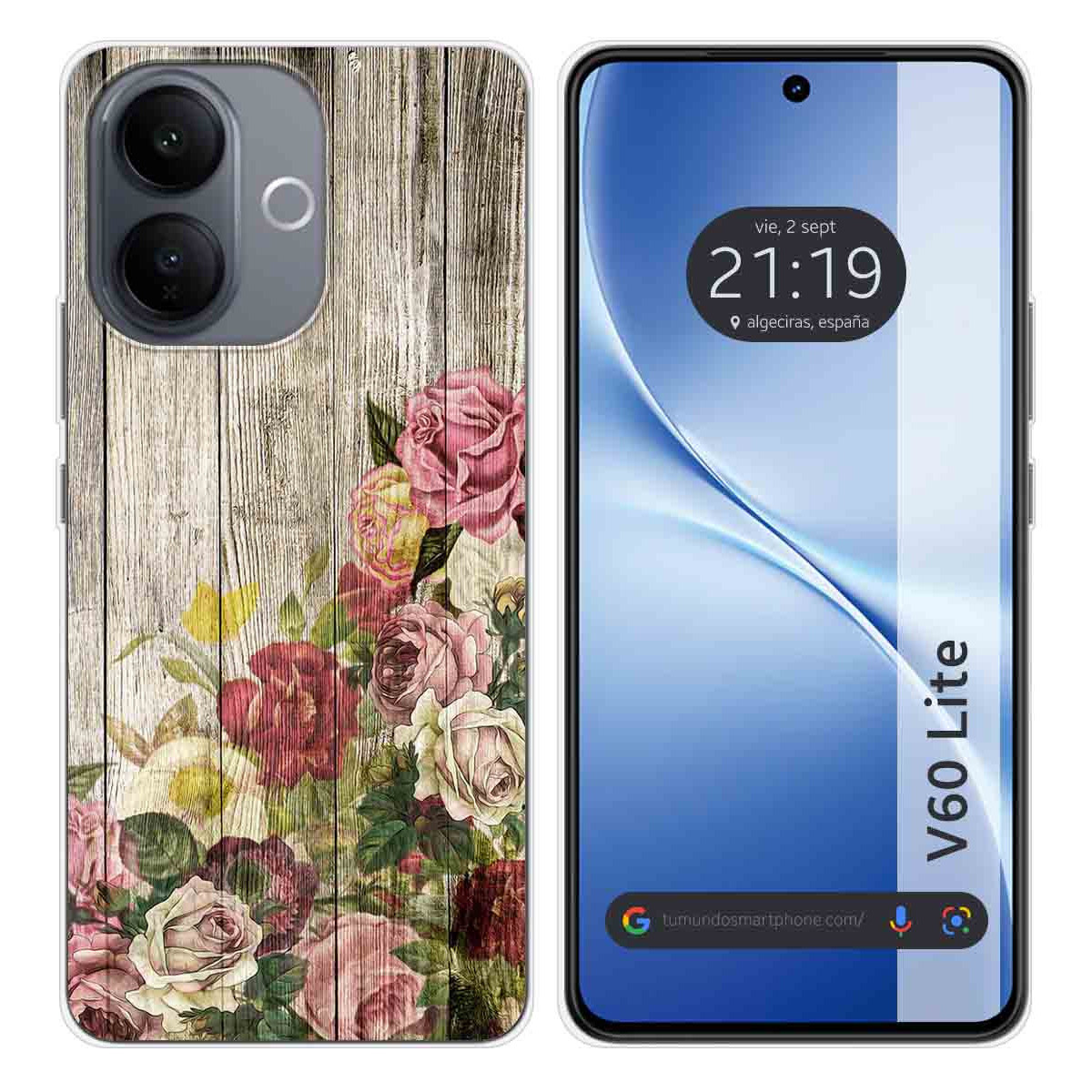 Funda Silicona para Vivo V60 Lite 5G diseño...