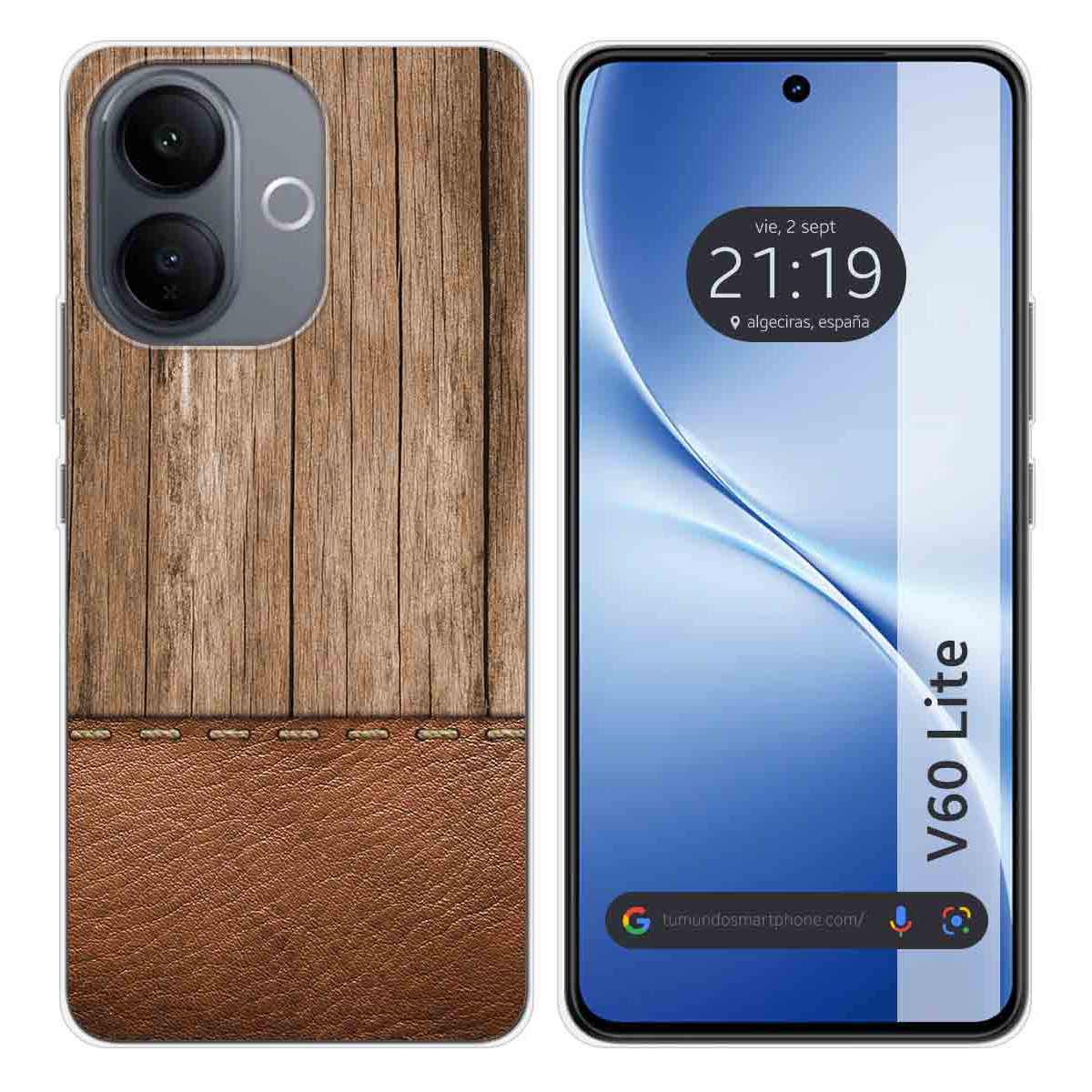 Funda Silicona para Vivo V60 Lite 5G diseño...