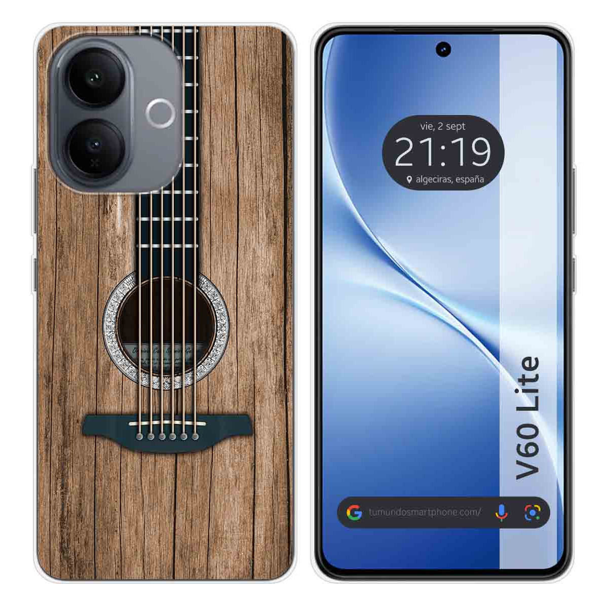 Funda Silicona para Vivo V60 Lite 5G diseño...