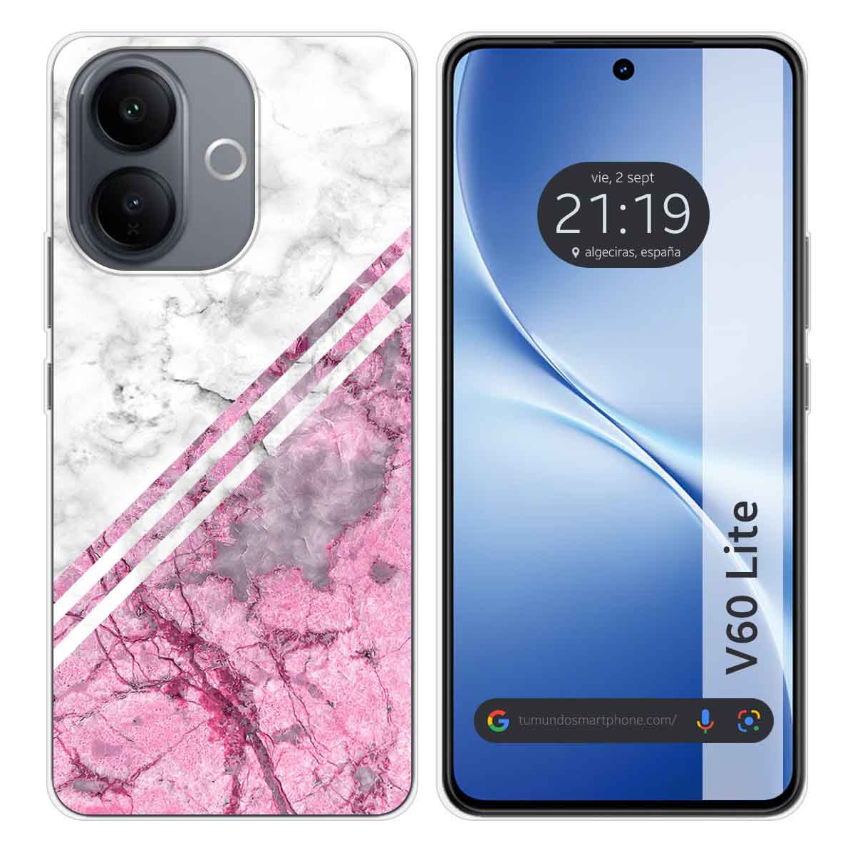 Funda Silicona para Vivo V60 Lite 5G diseño...