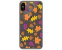 Funda Gel Transparente para Iphone X / XS Diseño Otoño Dibujos