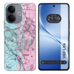 Funda Silicona para Vivo V60 Lite 5G diseño Mármol 08...