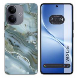 Funda Silicona para Vivo V60 Lite 5G diseño Mármol 09...