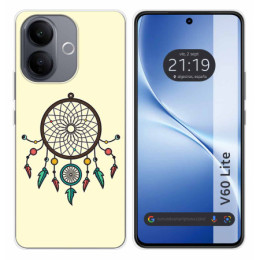 Funda Silicona para Vivo V60 Lite 5G diseño Atrapasueños...