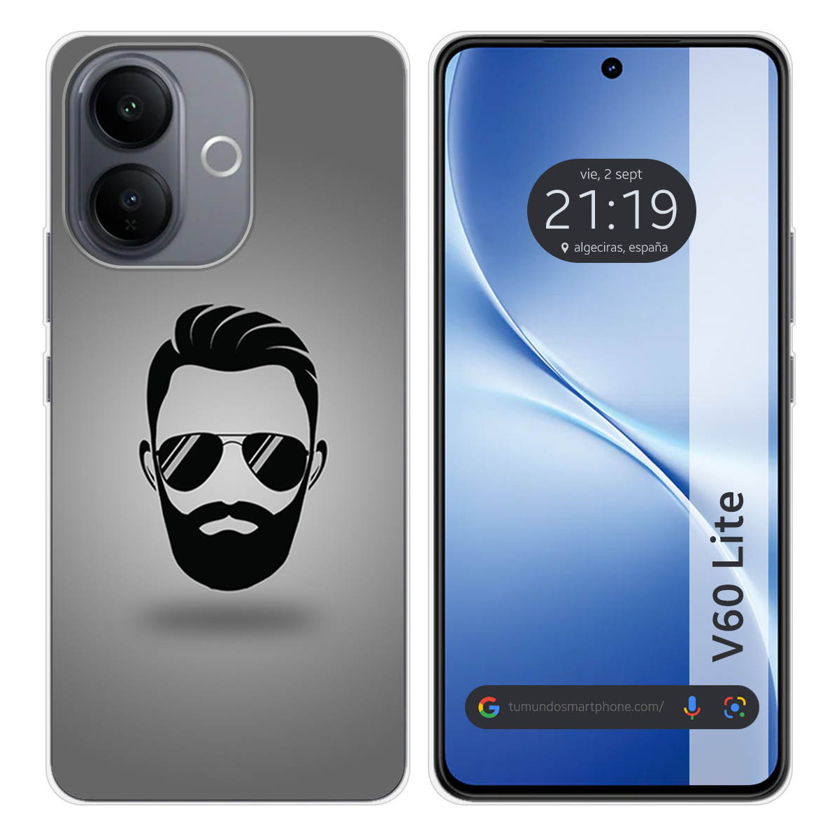 Funda Silicona para Vivo V60 Lite 5G diseño...