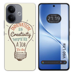 Funda Silicona para Vivo V60 Lite 5G diseño Creativity...
