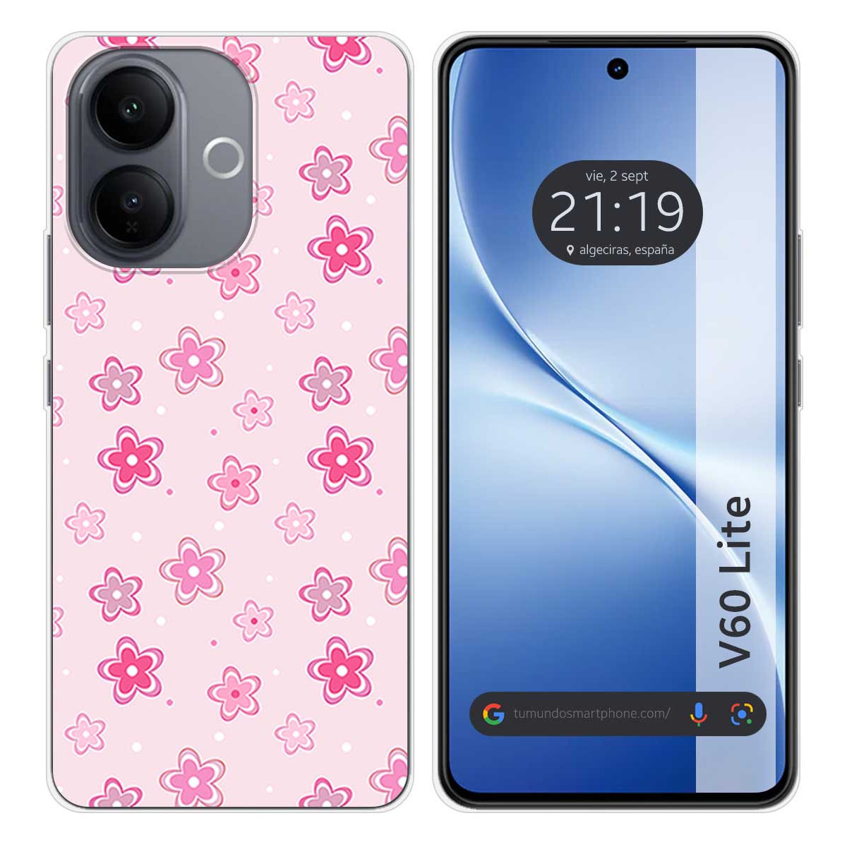 Funda Silicona para Vivo V60 Lite 5G diseño...