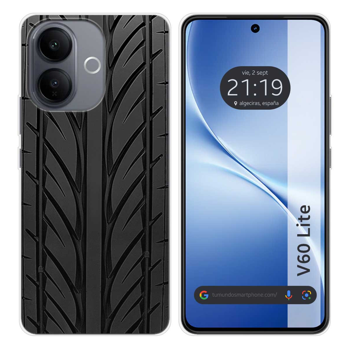 Funda Silicona para Vivo V60 Lite 5G diseño...