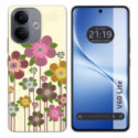 Funda Silicona para Vivo V60 Lite 5G diseño Primavera En Flor Dibujos