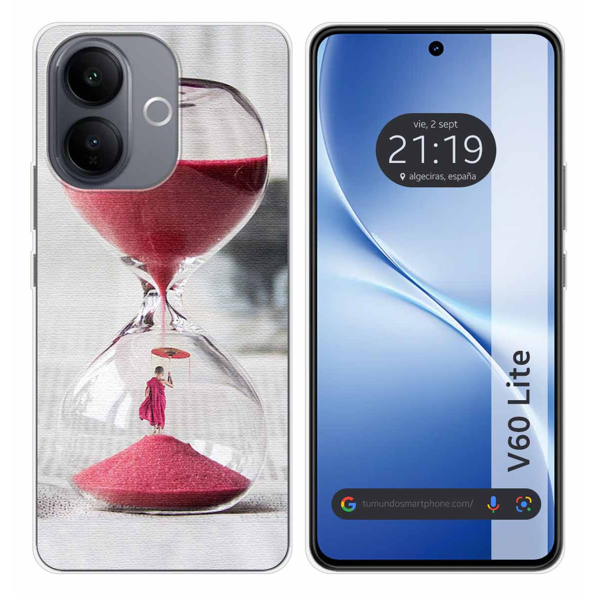 Funda Silicona para Vivo V60 Lite 5G diseño...