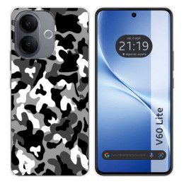 Funda Silicona para Vivo V60 Lite 5G diseño Snow...