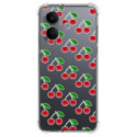 Funda Silicona Antigolpes para Vivo V60 Lite 5G diseño Cerezas Dibujos