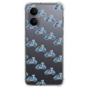 Funda Silicona Antigolpes para Vivo V60 Lite 5G diseño Scooter Dibujos