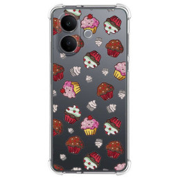 Funda Silicona Antigolpes para Vivo V60 Lite 5G diseño...