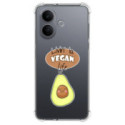 Funda Silicona Antigolpes para Vivo V60 Lite 5G diseño Vegan Life Dibujos