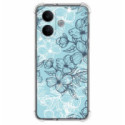 Funda Silicona Antigolpes para Vivo V60 Lite 5G diseño Flores 03 Dibujos