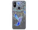 Funda Gel Transparente para Xiaomi Mi 6X / Mi A2 Diseño Plumas Dibujos