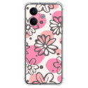 Funda Silicona Antigolpes para Vivo V60 Lite 5G diseño Flores 09 Dibujos