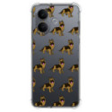 Funda Silicona Antigolpes para Vivo V60 Lite 5G diseño Perros 09 Dibujos