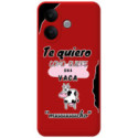 Funda Silicona Líquida Roja para Vivo V60 Lite 5G diseño Vaca Dibujos