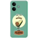 Funda Silicona Líquida Verde para Vivo V60 Lite 5G diseño Culo Natural Dibujos