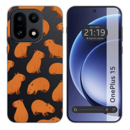 Funda Silicona Transparente para OnePlus 15 5G diseño...