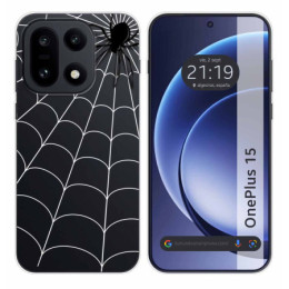Funda Silicona Transparente para OnePlus 15 5G diseño...