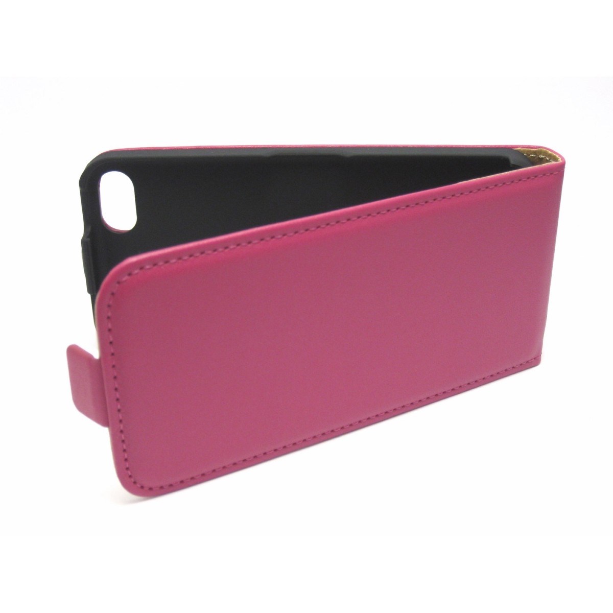 Funda Piel Premium Ultra-Slim Iphone 5C Rosa / Fucsia
