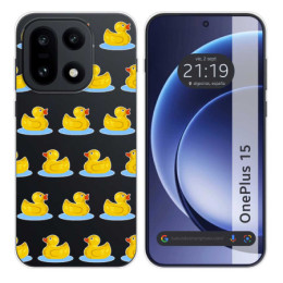 Funda Silicona Transparente para OnePlus 15 5G diseño...