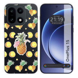 Funda Silicona Transparente para OnePlus 15 5G diseño...