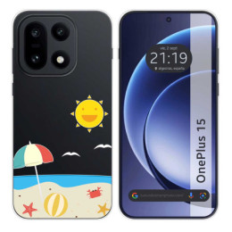 Funda Silicona Transparente para OnePlus 15 5G diseño...