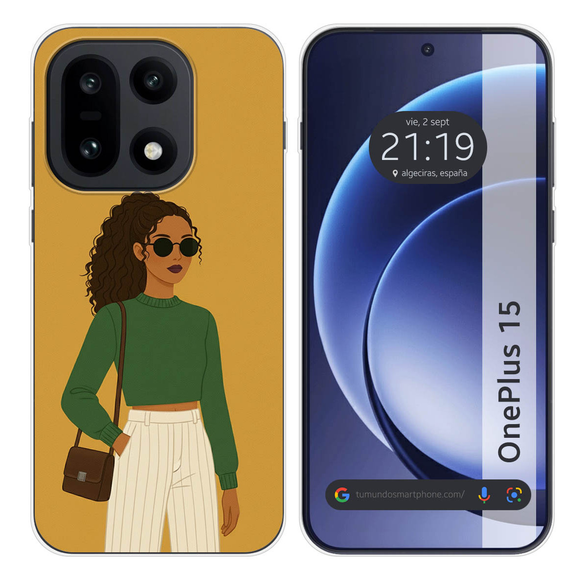 Funda Silicona para OnePlus 15 5G diseño Mujer...