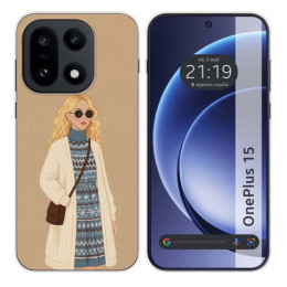 Funda Silicona para OnePlus 15 5G diseño Mujer 10 Dibujos