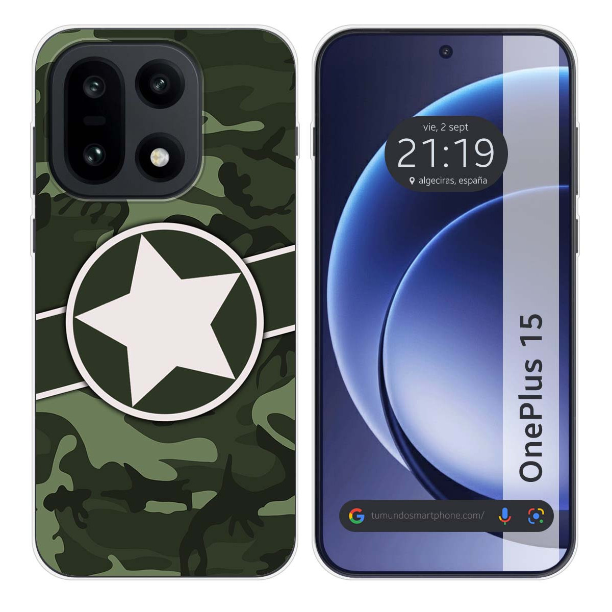 Funda Silicona para OnePlus 15 5G diseño...