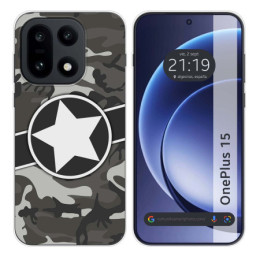 Funda Silicona para OnePlus 15 5G diseño Camuflaje 02...