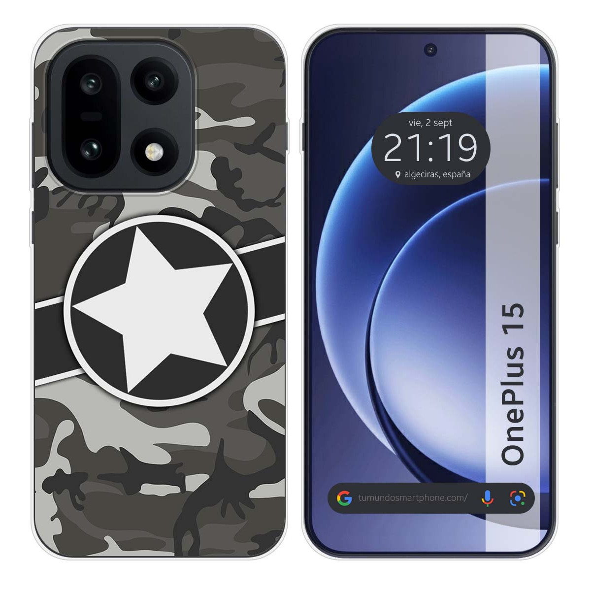 Funda Silicona para OnePlus 15 5G diseño...