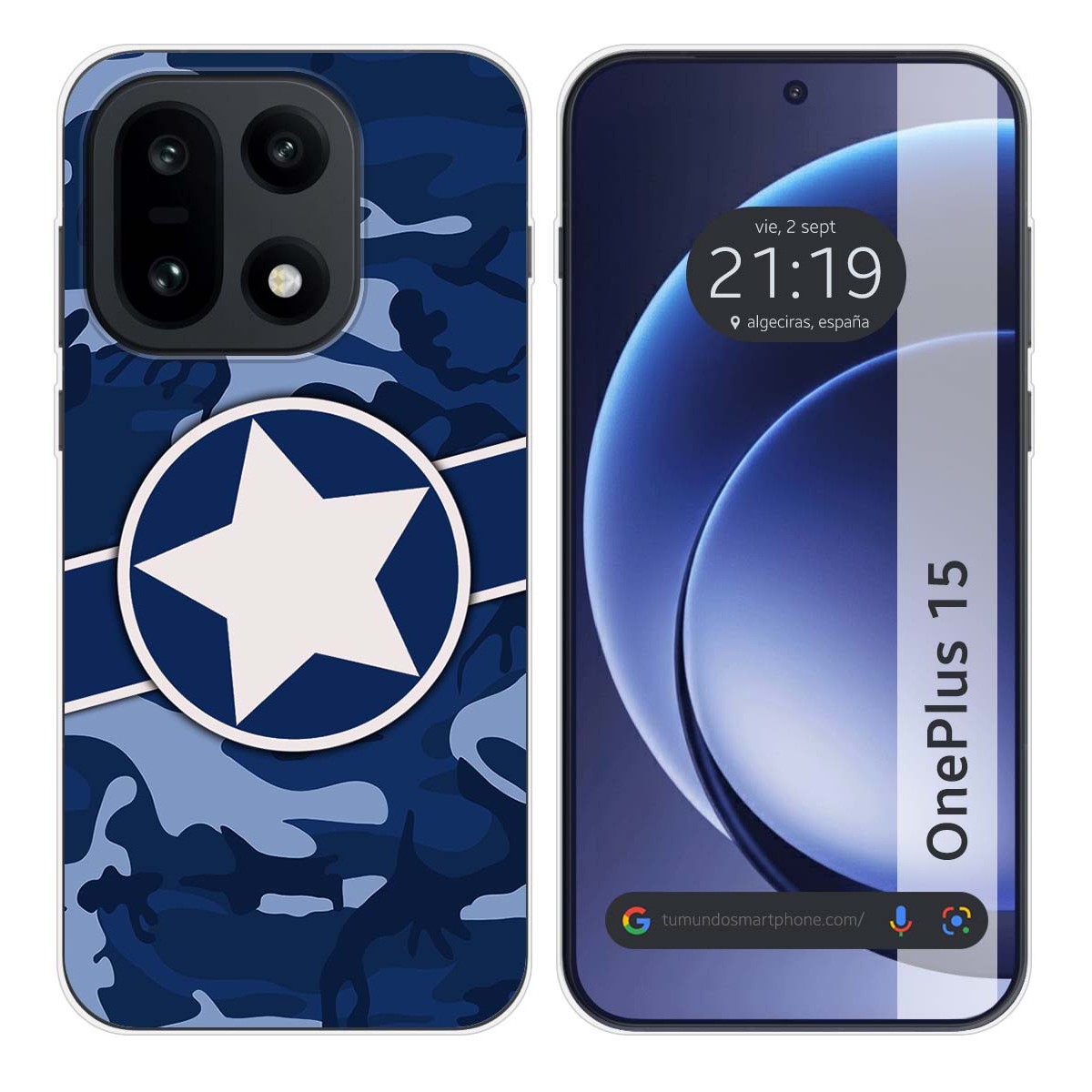 Funda Silicona para OnePlus 15 5G diseño...