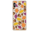 Funda Gel Transparente para Xiaomi Redmi Note 5 / Note 5 Pro Diseño Otoño Dibujos