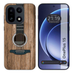 Funda Silicona para OnePlus 15 5G diseño Madera 11 Dibujos