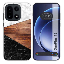 Funda Silicona para OnePlus 15 5G diseño Mármol 11 Dibujos